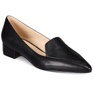 NWT Cole Haan Dellora Skimmer Flats loafer black
